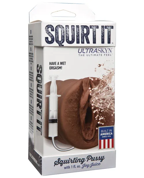 DISC- Squirt it Squirting Pussy - Chocolate