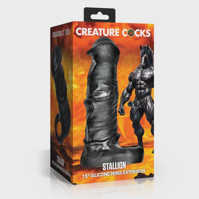 Stallion 1.5" Silicone Penis Extension