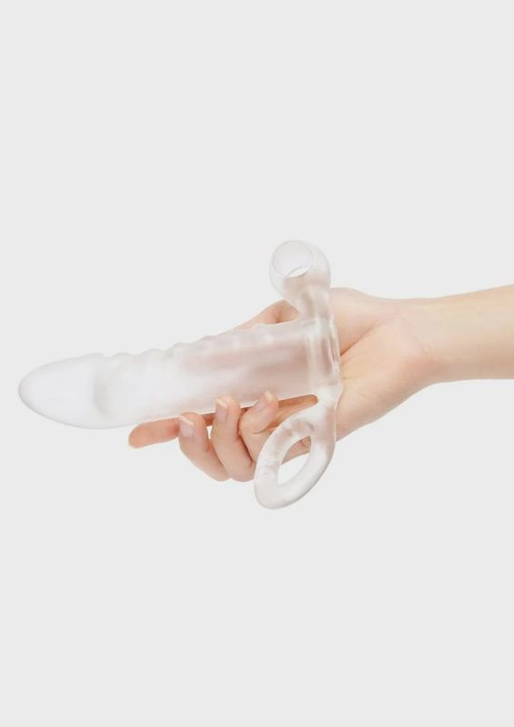 SU 2 IN. VIBRATING PENIS EXTENDER W/ BALL LOOP