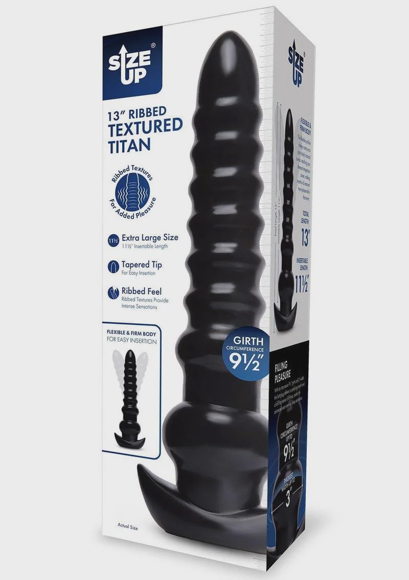 SU 13" RIBBED TEXTURED TITAN