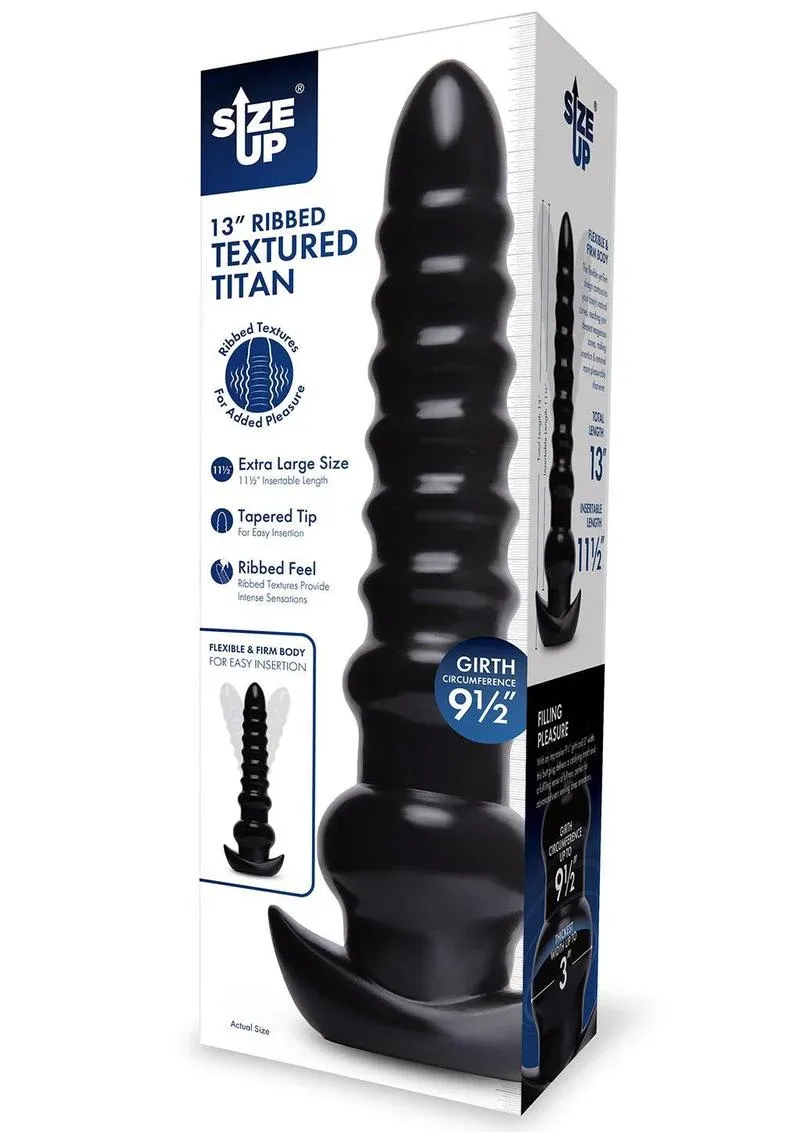 SU 13" RIBBED TEXTURED TITAN