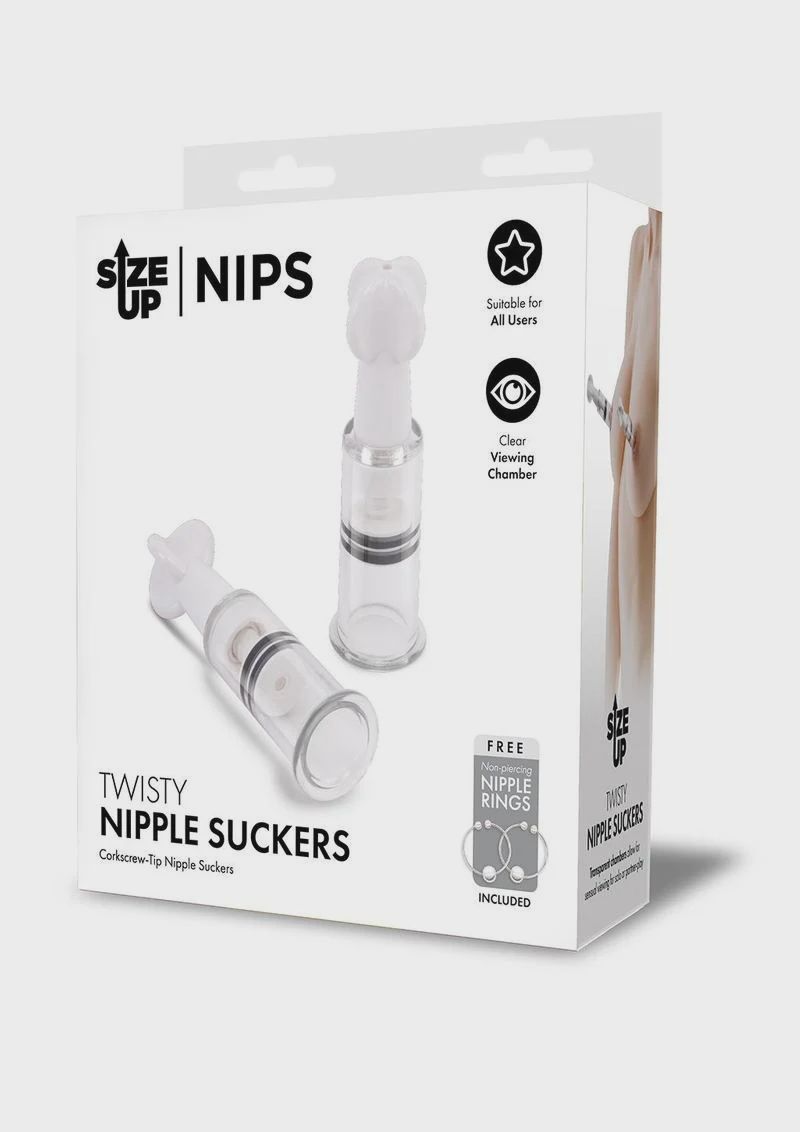 SU TWISTY NIPPLE SUCKERS - SMALL