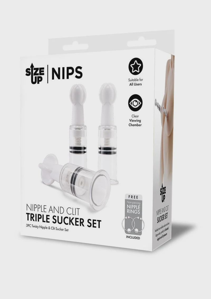 SU NIPPLE &amp; CLIT SUCKER SET