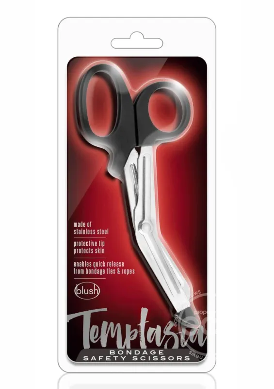 Temptasia Safety Scissors - Black