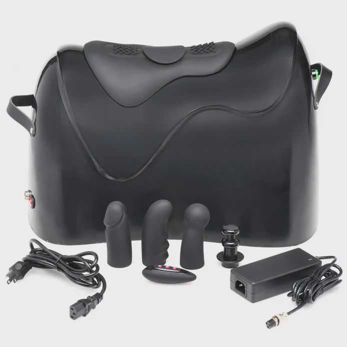 The Bucking Saddle 10X Thrusting &amp; 10X Vibrating Saddle Sex Machine