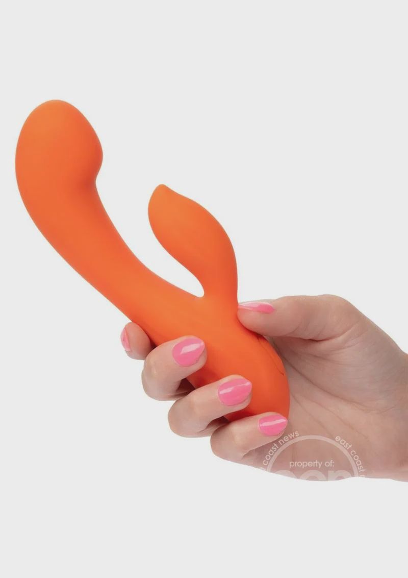 Stella Liquid Silicone Dual G Massager - Orange