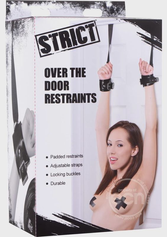 Strict Over The Door Restraints Black