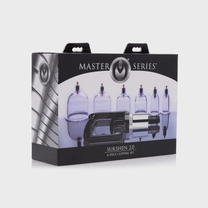 Sukshen 6 Piece Cupping Set With Acu-Points