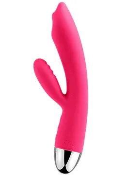 SVAKOM Trysta Dual-Motor Targeted Rolling-Bead G-spot &amp; Clitoris Vibrator