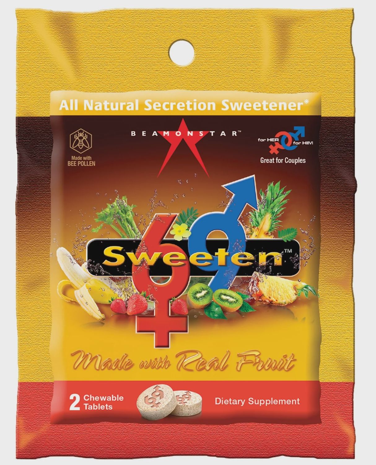 SWEETEN 69 - 2 CHEWABLE TABLETS