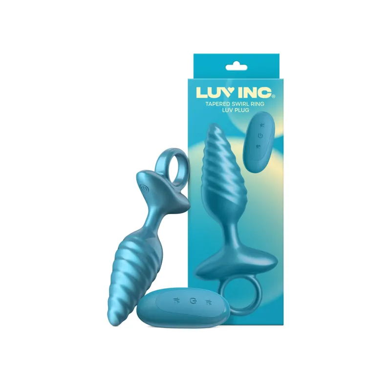 TR59: Tapered Swirl Ring Luv Plug