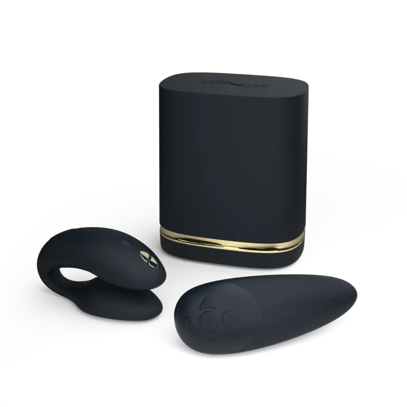 We-Vibe Chorus / Womanizer Premium Golden Moments Collection - Black/Gold