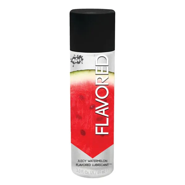 Wet Flavored Gel Lubricant Juicy Watermelon 3 oz.
