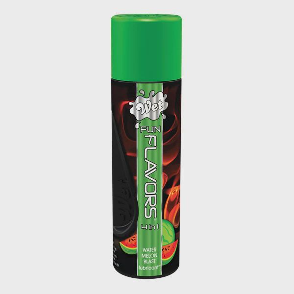 Wet Fun Flavors 4-In-1 Lubricant Watermelon Blast 4.1 oz.