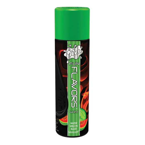 Wet Fun Flavors 4-In-1 Lubricant Watermelon Blast 4.1 oz.