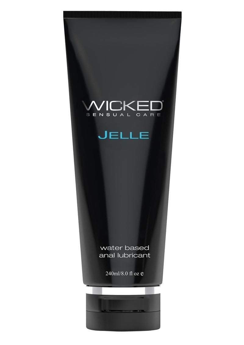Wicked Sensual Care Jelle Water Based Anal Lubricant - 8 oz Fragrance Free