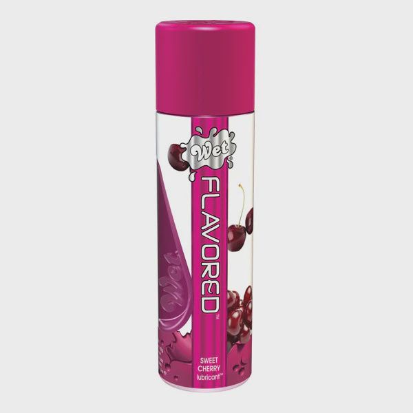 Wet Flavored Gel Lubricant Sweet Cherry 3.6 oz.