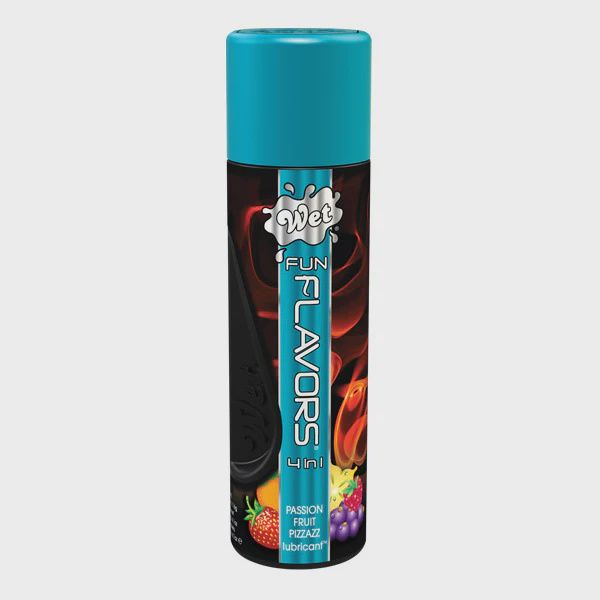 Wet Fun Flavors 4-In-1 Lubricant Passion Fruit Pizzazz 4.1 oz.