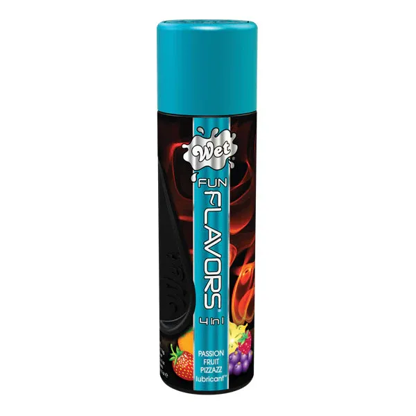 Wet Fun Flavors 4-In-1 Lubricant Passion Fruit Pizzazz 4.1 oz.
