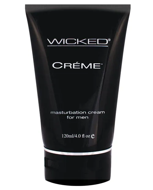 Wicked Sensual Care Creme Masturbation Cream for Men Silicone Based - 4 oz