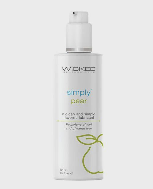 Wicked Sensual Care Simply Water Based Lubricant - 4 oz Pear