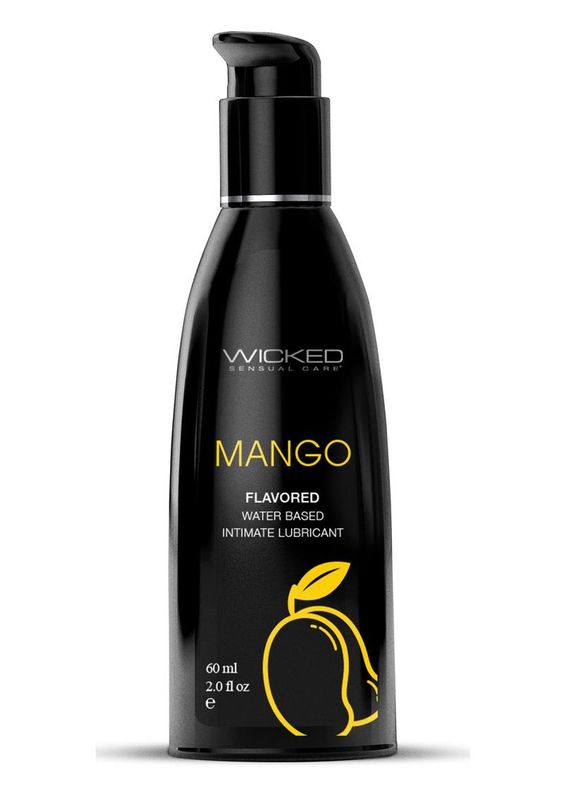 Wicked Sensual Care Water Based Lubricant - 2 oz Mango