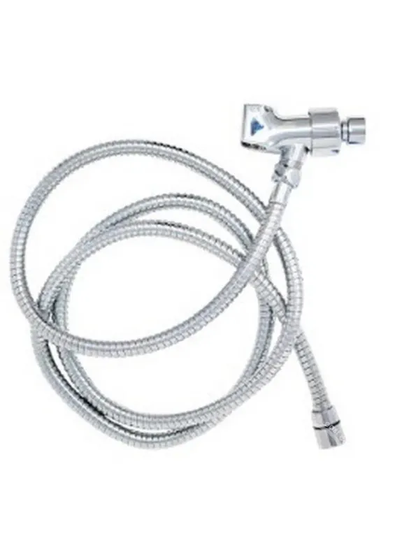 DISC- Womanizer Wave Shower Hose &amp; Shower Arm Mount Set - Chrome