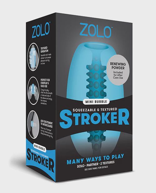 ZOLO Mini Bubble Stroker - Blue
