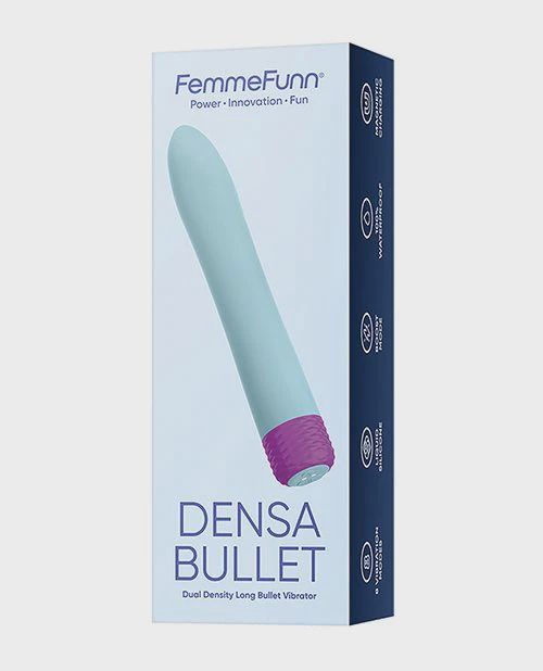 Femme Funn Densa Flexible Bullet - Light Blue, Color: Light Blue