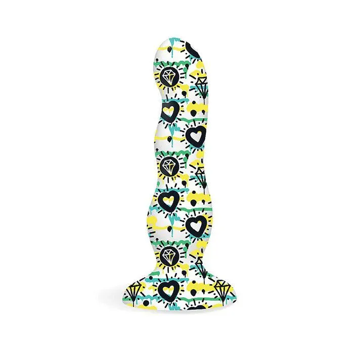 DISC- Collage Silicone Dildo