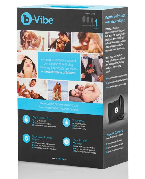 b-Vibe Weighted Snug Plug 1 - 55 g