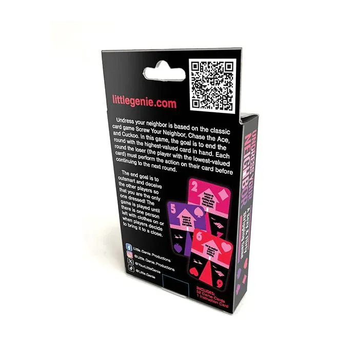 Undress Your Neighbor Card Game