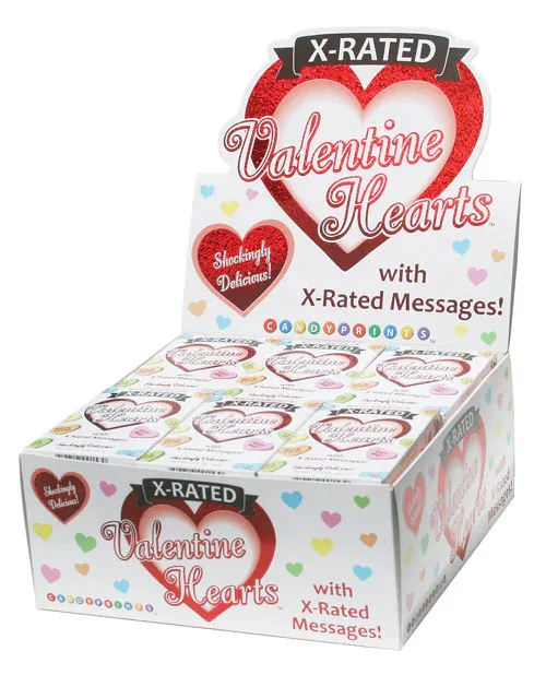 VALENTINE HEART CANDY X-RATED 1.6OZ BOX