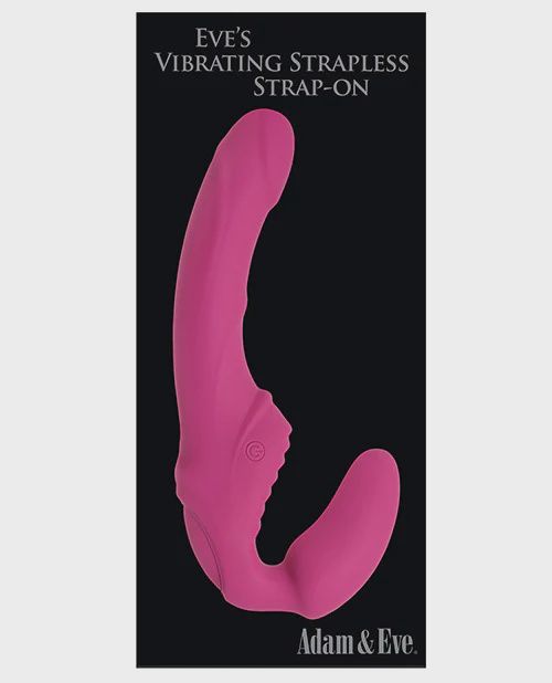 Vibrating Strapless Strap On - Pink