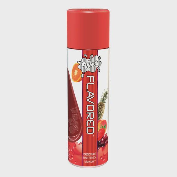 Wet Flavored Gel Lubricant Passionate Fruit Punch 3.6 oz.