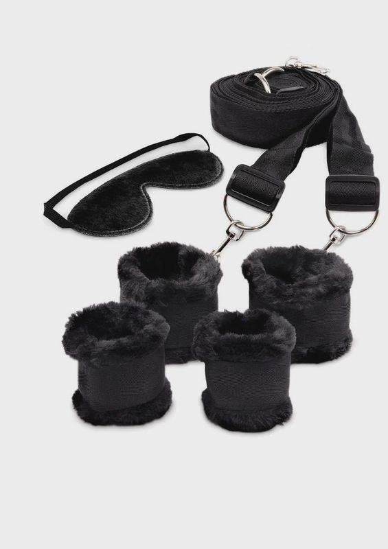 WHIPSMART FUZZY BEDROOM BONDAGE KIT