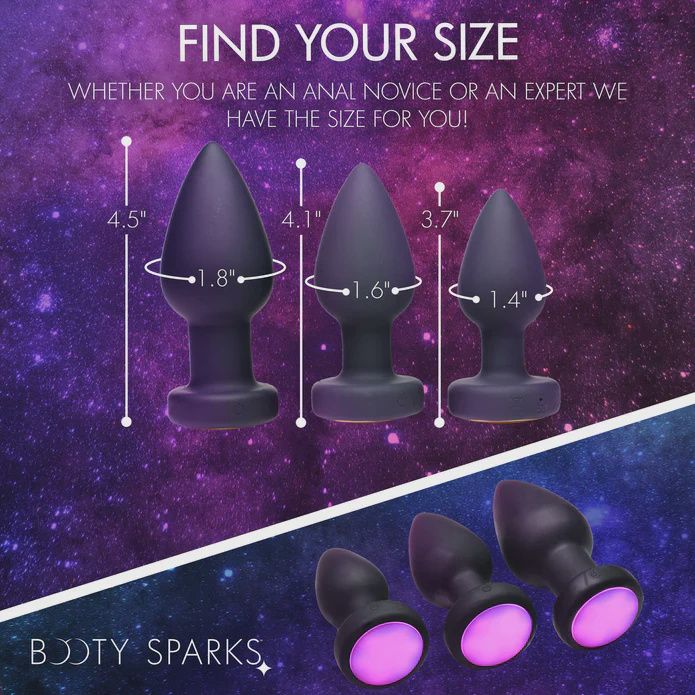 7X Light Up Rechargeable Anal PlUG