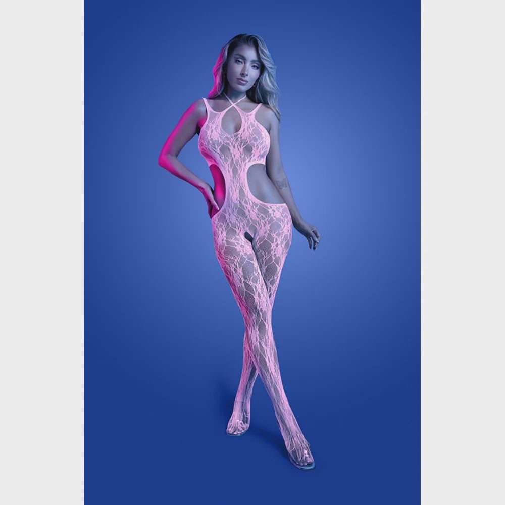 Equilibrium Crotchless Bodystocking, Size: O/S