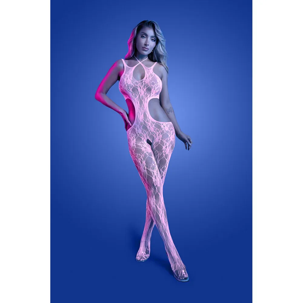 Equilibrium Crotchless Bodystocking, Size: O/S