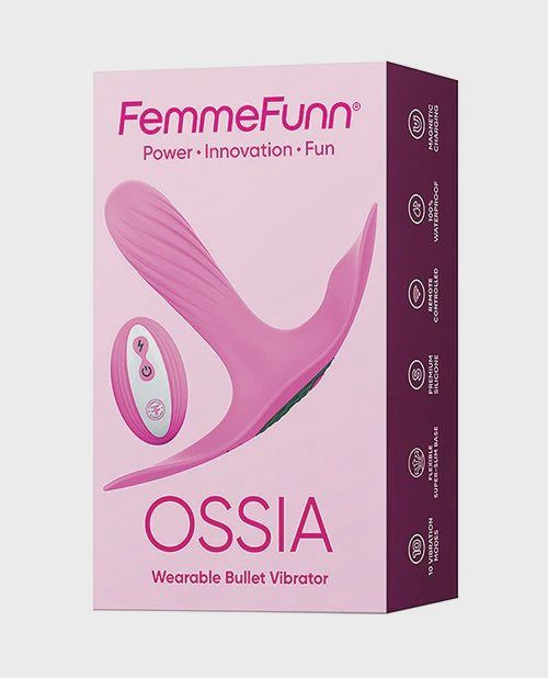 Femme Funn Ossia Wearable Vibrator, Color: Pink