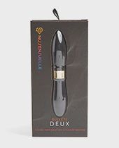 Nu Sensuelle Deux Two-Ended Bullet, Color: Black