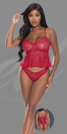 Flutter Cami &amp; Cheeky Panty Set