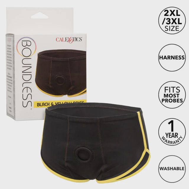 Boundless Black &amp; Yellow Brief