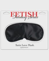 Fetish Fantasy Series Satin Love Mask, Color: Black