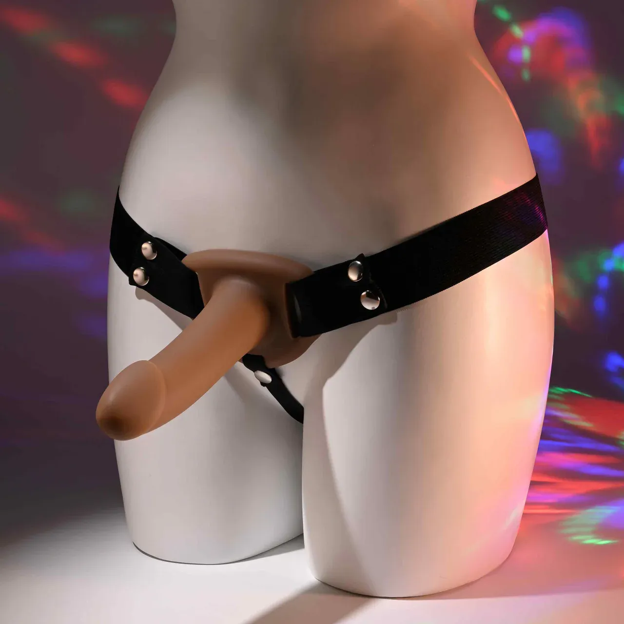 Our First Hollow Strap On, Color: Dark