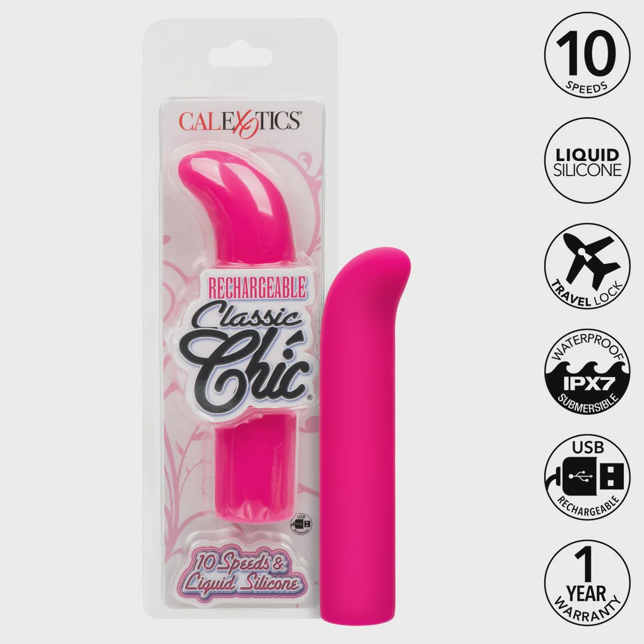 Rechargeable Classic Chic® "G", Size: Mini