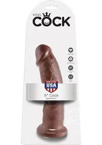 King Cock Dildo 9in