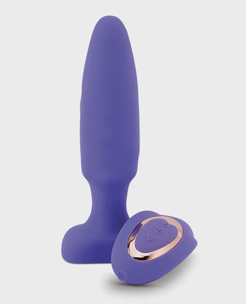 Nu Sensuelle Fino Roller Motion Plug - Purple