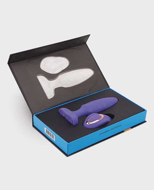 Nu Sensuelle Fino Roller Motion Plug - Purple