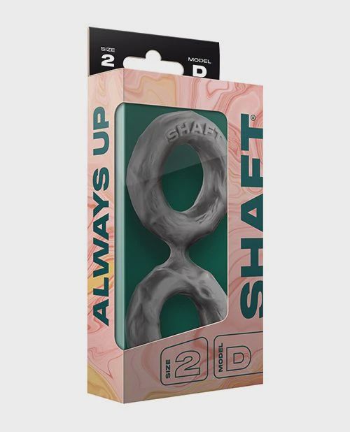Shaft Double C-Ring - Medium, Color: Gray